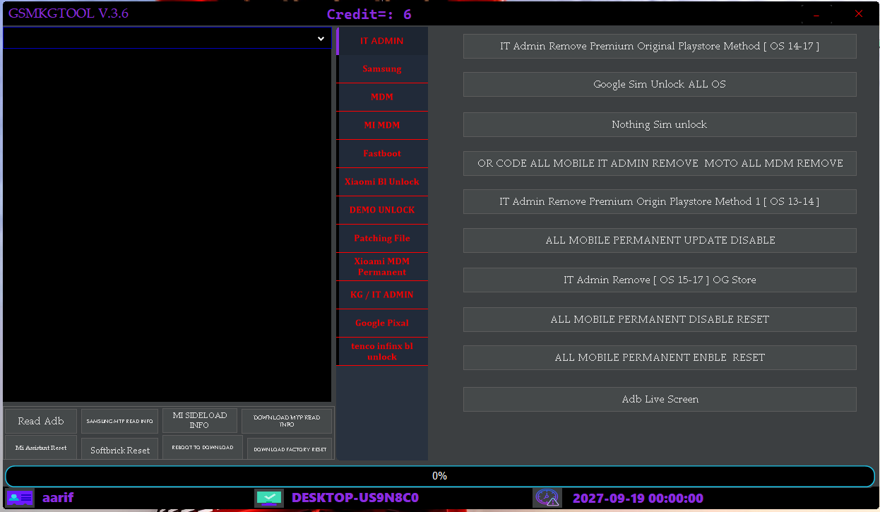 GsmKg Tool
